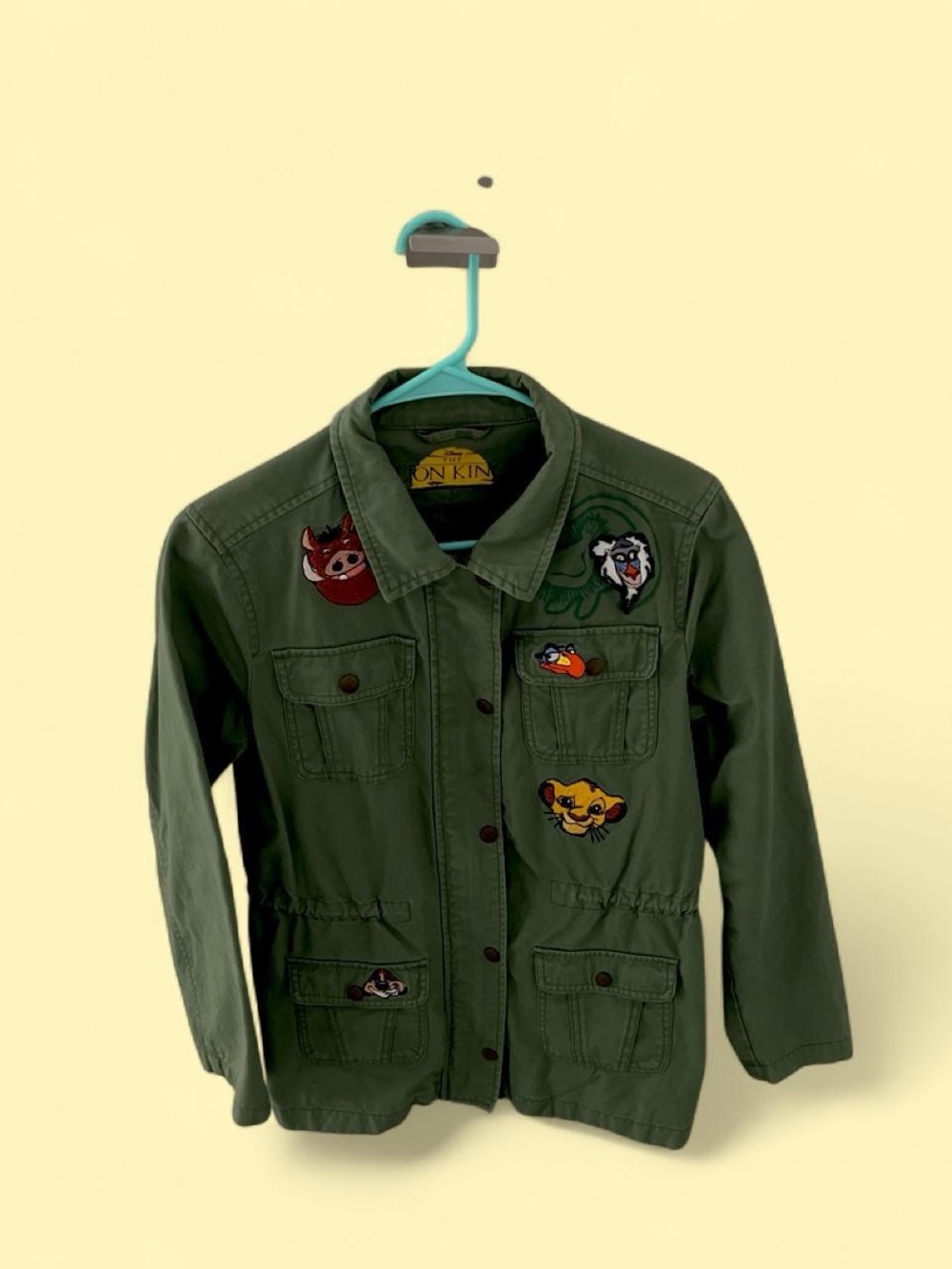 The Lion King - Green Jacket with character patchers